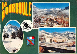 Delcampe - LA BOURBOULE Vue Generale La Piscine Sous La Neige Le Puy De Sancy 21(scan Recto-verso) MA1494 - La Bourboule