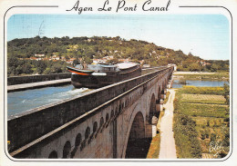 Delcampe - AGEN Le Pont Canal 27 (scan Recto Verso)MA1490UND - Agen