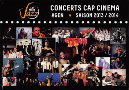Delcampe - AGEN Concerts Cap Cinema PLACE DU PIN Multiplexe 26 (scan Recto Verso)MA1490UND - Agen