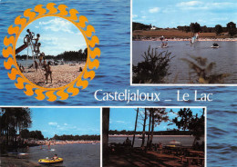 Delcampe - CASTELJALOUX Le Lac 4 (scan Recto Verso)MA1490UND - Casteljaloux