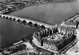 Delcampe - GIEN Vue Générale Aérienne Pont Et Loire Et L' ILOT 14 6 (scan Recto Verso)MA1490BIS - Gien