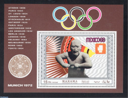 Delcampe - Manama 1969 Boxing S/s, Mint NH, Sport - Boxing - Boksen
