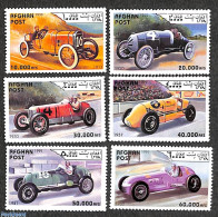 Delcampe - Afghanistan 1999 Racing Cars 6v, Mint NH, Sport - Transport - Afghanistan
