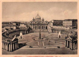 Delcampe - CPSM - P - ROME - ROMA - CITE DU VATICAN - PLACE ET BASILIQUE SAINT PEIRRE - Vatikanstadt