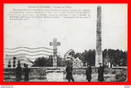Delcampe - CPA (56) PLOÊRMEL.  Colonne Des Trente, Animé, Militaires..*1435 - Plömeur