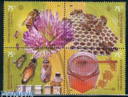 Delcampe - Argentina 2001 Bees 4v [+], Mint NH, Nature - Bees - Insects - Ungebraucht