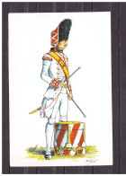 Delcampe - Cartolina Militare Militaria In Europa Italia Ducato Di Modena 1755 KX4042 # - Uniforms