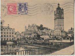 Delcampe - LOCHES - CPSM : Les Quais De L'Indre - Loches