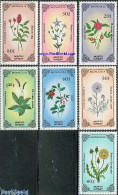 Delcampe - Mongolia 1985 Flowers 7v, Mint NH, Nature - Flowers & Plants - Mongolie