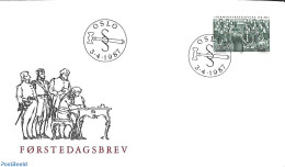 Delcampe - Norway 1987 Community Elections 1v, First Day Cover - Briefe U. Dokumente