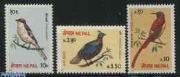 Delcampe - Nepal 1979 Birds 3v, Mint NH, Nature - Birds - Nepal