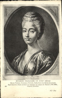 Delcampe - CPA Estampes Francaises Du Siecle Marie Therese Comtesse D'Artois Belle Soeur De Marie Antoinette - Geschichte