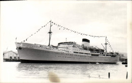 Delcampe - CPA Bateau Paquebot Jean Mermoz - Dampfer