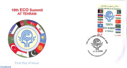 Delcampe - Pakistan 2009 Eco Summit 1v, First Day Cover, History - Flags - Pakistan