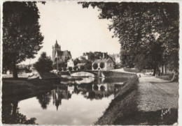 Delcampe - DOLE - CPSM : Le Canal Et L'église Notre Dame - Dole