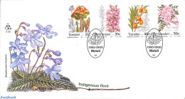 Delcampe - South Africa, Transkei 1990 Flowers 4v, First Day Cover, Nature - Flowers & Plants - Transkei