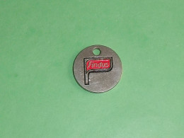 Delcampe - KDJ / Jetons De Caddies : FINDUS  ( état , Voir Scan ) - Jetons De Caddies