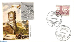 Delcampe - Germany, Federal Republic 1962 2000 Year Mainz 1v, First Day Cover - Lettres & Documents