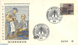 Delcampe - Germany, Federal Republic 1963 Freedom From Hunger 1v, First Day Cover, Health - Religion - Food & Drink - Freedom Fro.. - Lettres & Documents