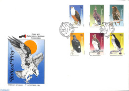 Delcampe - Zimbabwe 1984 Eagles 6v, First Day Cover, Nature - Birds - Birds Of Prey - Zimbabwe (1980-...)