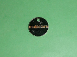 Delcampe - KDJ / Jetons De Caddies : MOBISTORE  ( état , Voir Scan ) - Jetons De Caddies