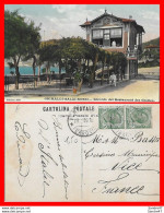 Delcampe - CPA  VINTIMILLE (Italie)   Grimaldi-Balzi-Rossi. Ricordo Del Restaurant Des Grottes, Animé. *2962 - Imperia
