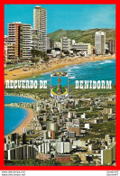 Delcampe - CPSM/gf  BENIDORM (Espagne)   Recuerdo De Benidorm.  Multivues. *2890 - Alicante