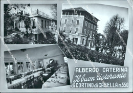 Delcampe - Bh333  Cartolina Cortino Di Casella Albergo Caterina Provincia Di Genova - Genova (Genua)