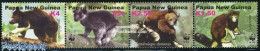 Delcampe - Papua New Guinea 2003 WWF, 4v [:::] From M/s (No White Borders), Mint NH, Nature - Animals (others & Mixed) - World Wi.. - Papua-Neuguinea