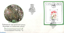 Delcampe - Ciskei 1988 Flowers S/s, First Day Cover, Nature - Flowers & Plants - Ciskei