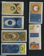 Delcampe - Cuba 1965 Quiet Sun Year 6v, Mint NH, Science - Transport - Astronomy - Space Exploration - Ungebraucht