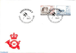 Delcampe - Denmark 1983 Norden, Tourism 2v, First Day Cover, History - Various - Archaeology - Europa Hang-on Issues - Maps - Art.. - Lettres & Documents