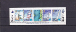 Delcampe - SA26d Solomon Islands 1986 America's Cup Yachting Championship, Mint Strip Of 5 - Salomon (Iles 1978-...)