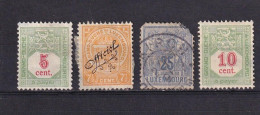 Delcampe - SA19i Luxembourg Classic Selection Of Hinged And Used Stamps - Autres & Non Classés
