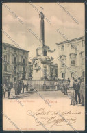 Delcampe - Catania Città Fontana Elefante Cartolina ZB8971 - Catania