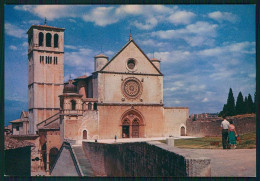 Delcampe - Perugia Città Chiesa San Francesco FG Cartolina MZ5022 - Perugia