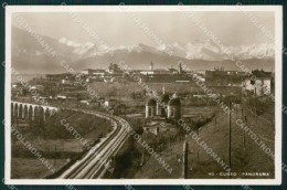 Delcampe - Cuneo Città Panorama Foto Cartolina MT5256 - Cuneo