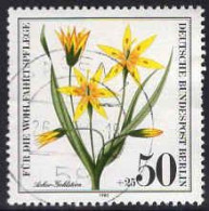 Delcampe - Berlin Poste Obl Yv:591 Mi:630 Für Die Wohlfahrtspflege Acker-Goldstern (Dents Courtes) - Autres & Non Classés