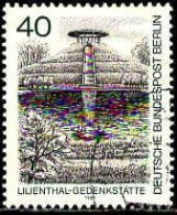 Delcampe - Berlin Poste Obl Yv:595 Mi:634 Lilienthal-Gedenkstätte (cachet Rond) - Monuments