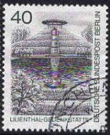 Delcampe - Berlin Poste Obl Yv:595 Mi:634 Lilienthal-Gedenkstätte (Beau Cachet Rond) - Monuments