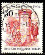 Delcampe - Berlin Poste Obl Yv:576 Mi:612 Litfaßsäulen In Berlin (TB Cachet Rond) - Monuments