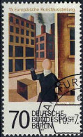 Delcampe - Berlin Poste Obl Yv:513 Mi:551 15.Europäische Kunstausstellung George Grosz (TB Cachet Rond) - Moderne