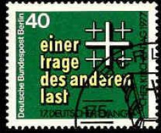 Delcampe - Berlin Poste Obl Yv:510 Mi:548 17.Deutscher Evangelischer Kirchentag (TB Cachet Rond) - Christianity