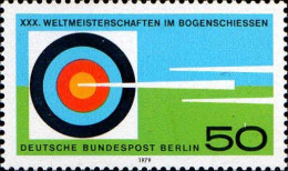 Delcampe - Berlin Poste N** Yv:560 Mi:599 30.Weltmeisterschaft Im Bogenschiessen - Boogschieten