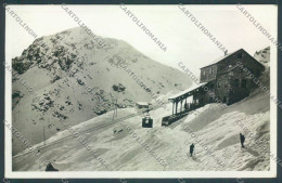 Delcampe - Biella Oropa Stazione Funivia Foto Cartolina ZT5476 - Biella