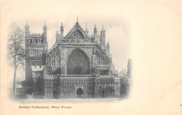 Delcampe - B5394 Exeter Cathedral - Sonstige & Ohne Zuordnung