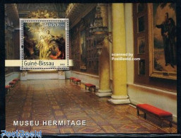 Delcampe - Guinea Bissau 2003 Hermitage Museum S/s, Mint NH, Art - Museums - Paintings - Museos