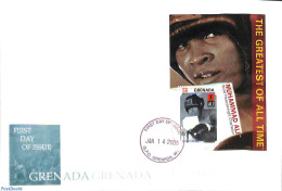 Delcampe - Grenada 2007 Muhammad Ali S/s, First Day Cover, Sport - Boxing - Sport (other And Mixed) - Boksen