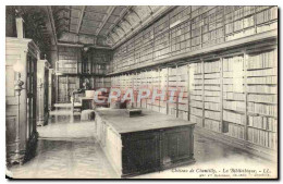 Delcampe - CPA Chateau De Chantilly La Bibliotheque - Chantilly
