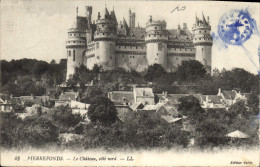 Delcampe - CPA Pierrefonds Le Chateau Cote Nord - Pierrefonds